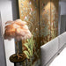Ostrich Feather Table Lamp-DWHOME