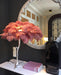 Ostrich Feather Table Lamp-DWHOME
