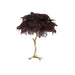 Ostrich Feather Table Lamp - Vakkerlight