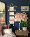 Ostrich Feather Table Lamp-DWHOME
