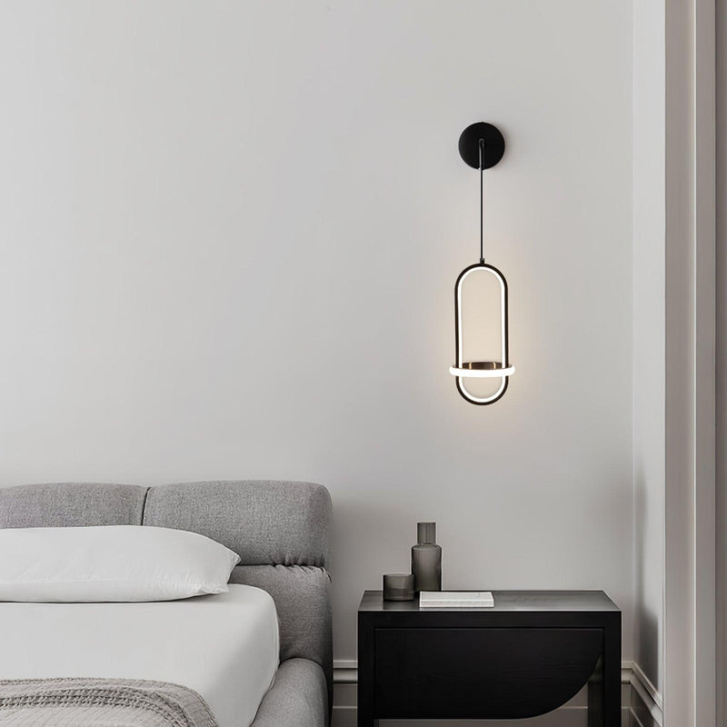 Oval Brass Wall Light-DWHOME