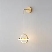Oval Brass Wall Light-DWHOME