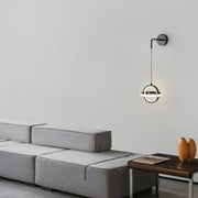 Oval Brass Wall Light-DWHOME