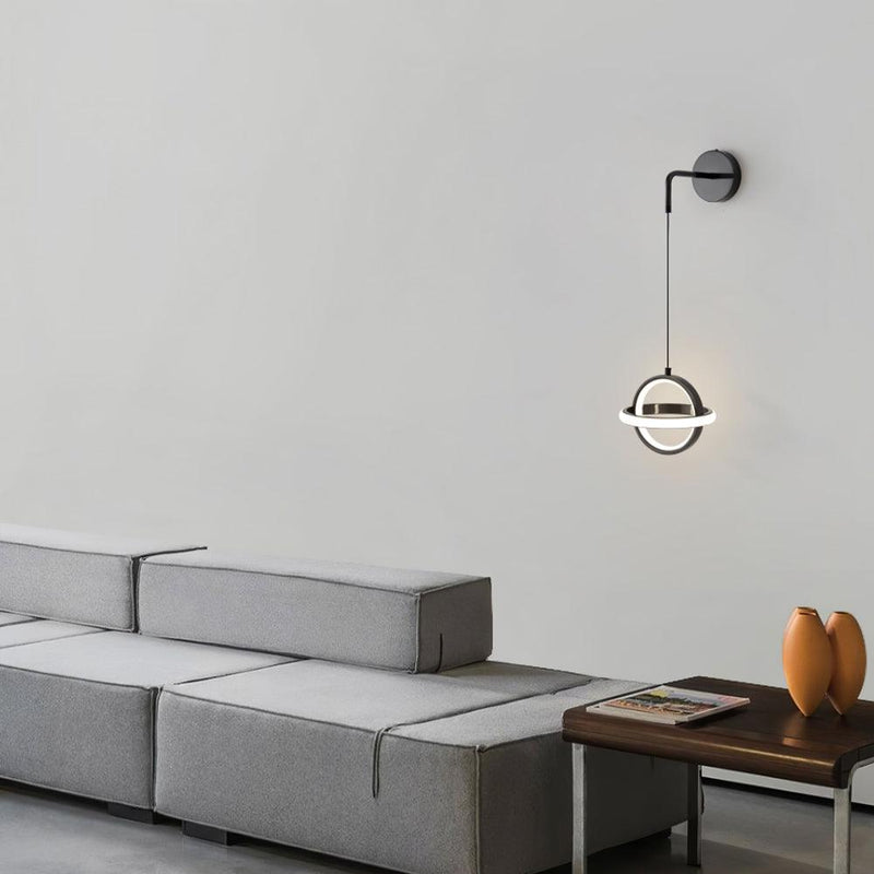 Oval Brass Wall Light-DWHOME