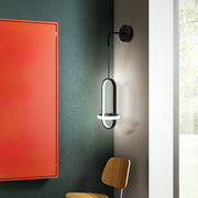 Oval Brass Wall Light-DWHOME