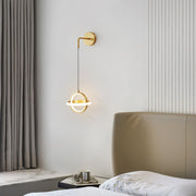 Oval Brass Wall Light-DWHOME