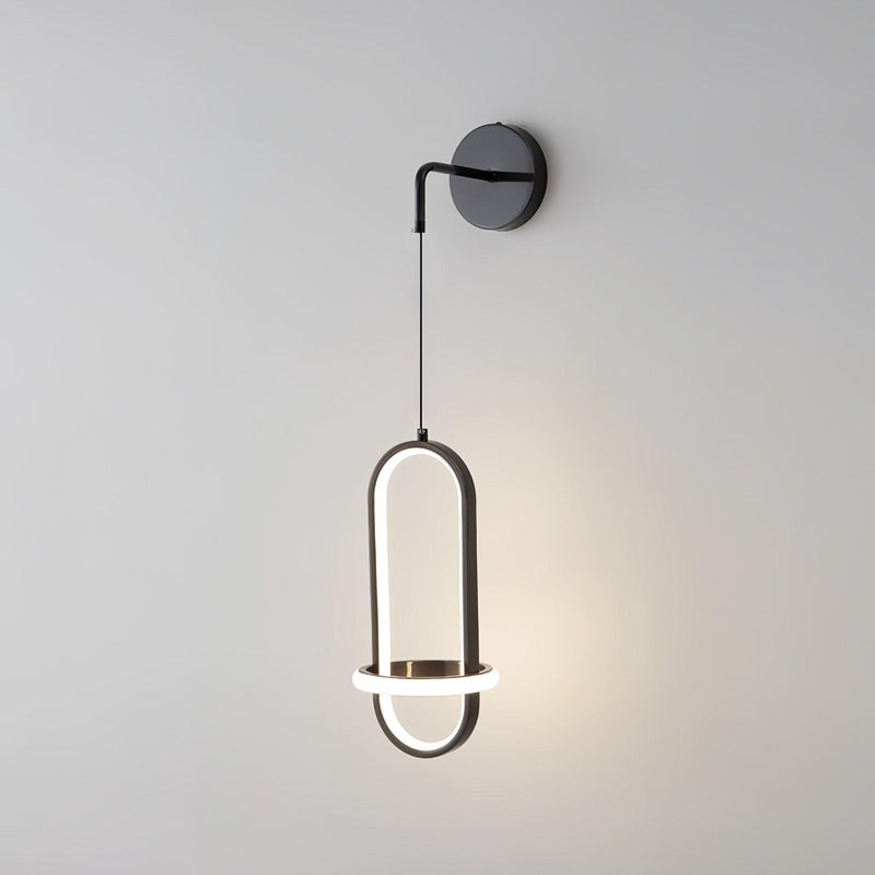 Oval Brass Wall Light-DWHOME