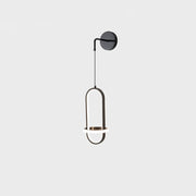 Oval Brass Wall Light-DWHOME