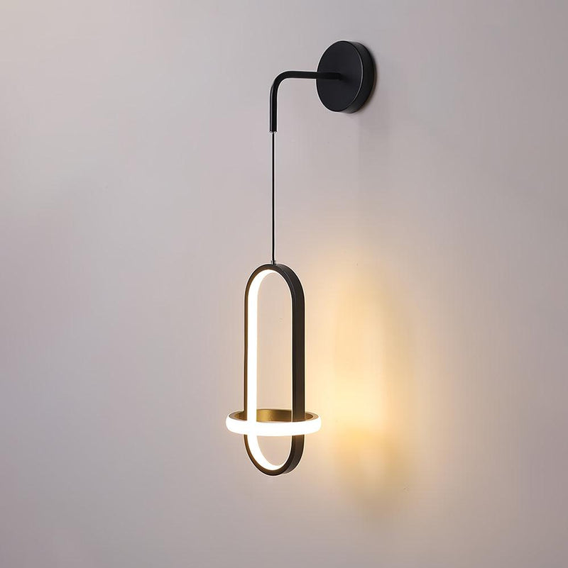 Oval Brass Wall Light-DWHOME