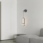 Oval Brass Wall Light-DWHOME