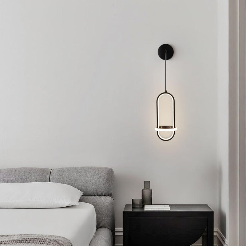 Oval Brass Wall Light-DWHOME