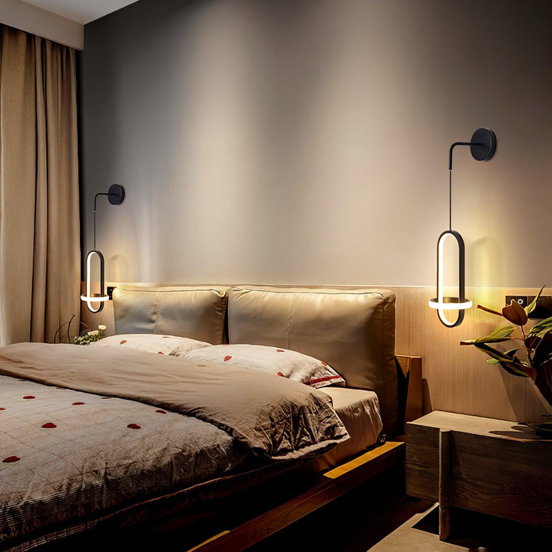 Oval Brass Wall Light-DWHOME