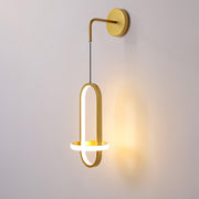 Oval Brass Wall Light-DWHOME