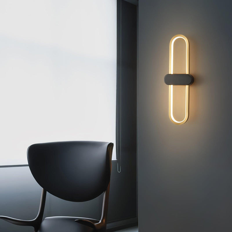 Oval LED Wall Lamp-DWHOME