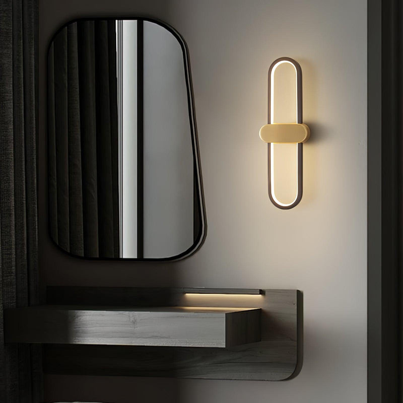 Oval LED Wall Lamp-DWHOME