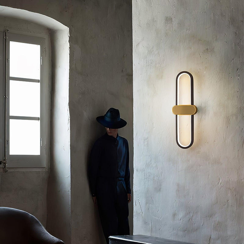 Oval LED Wall Lamp-DWHOME