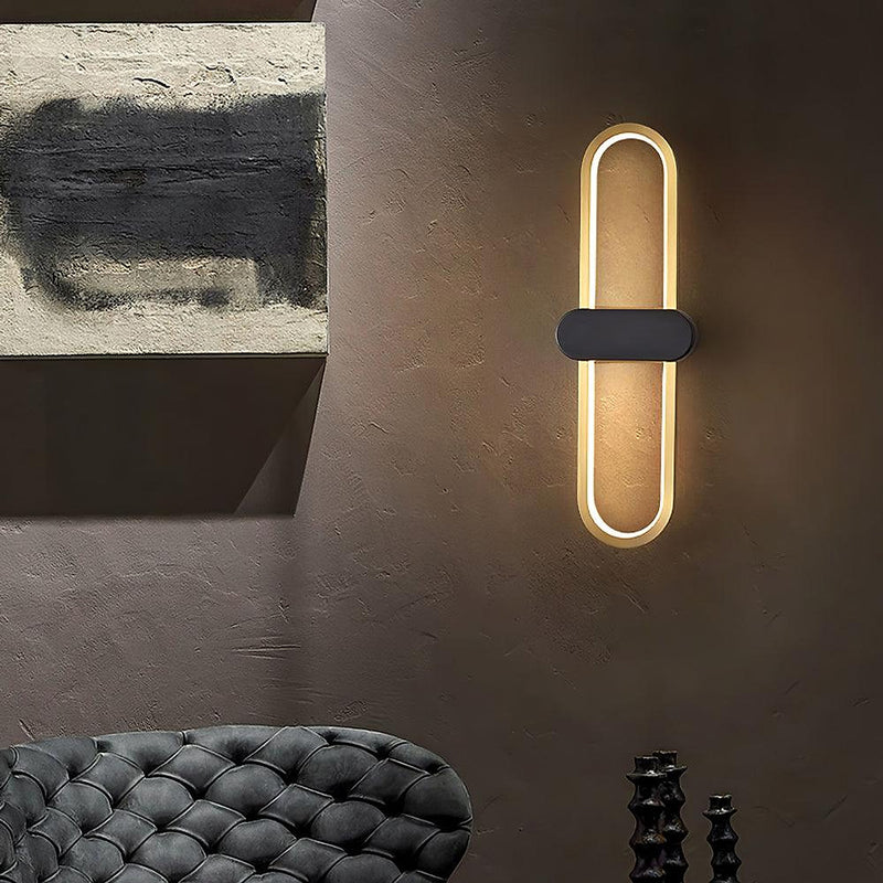 Oval LED Wall Lamp-DWHOME