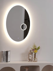 Oval Mirror Light-DWHOME