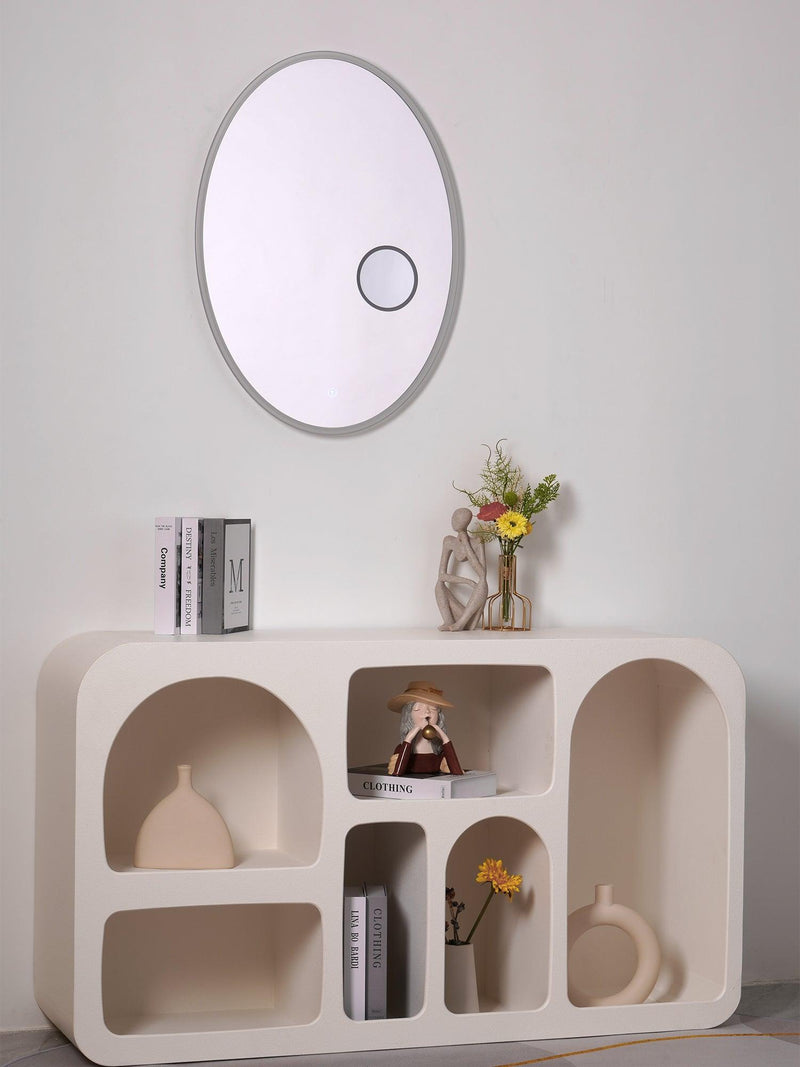 Oval Mirror Light-DWHOME