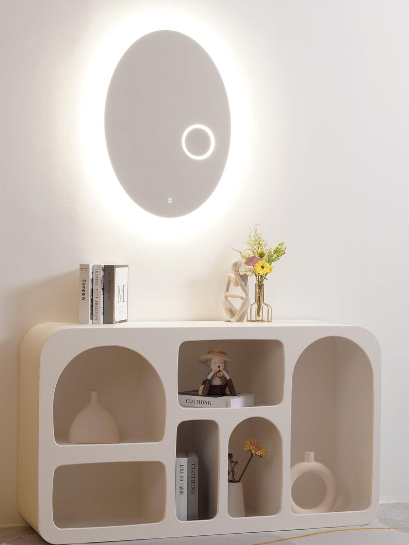 Oval Mirror Light-DWHOME