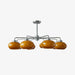 Oval Persimmon Chandelier-DWHOME