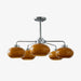 Oval Persimmon Chandelier-DWHOME