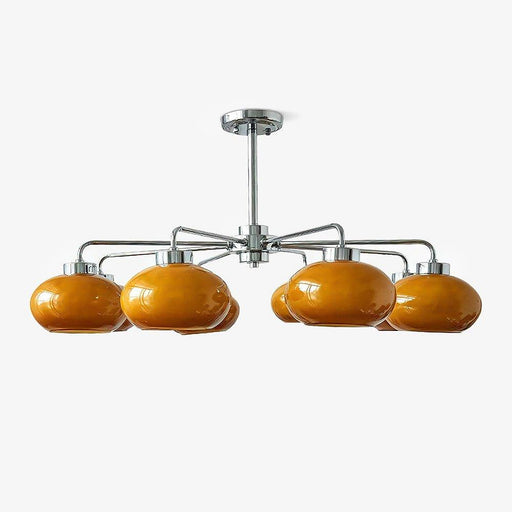 Oval Persimmon Chandelier-DWHOME