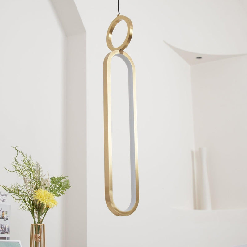 Oval Rings Pendant Light-DWHOME