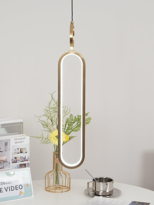 Oval Rings Pendant Light-DWHOME