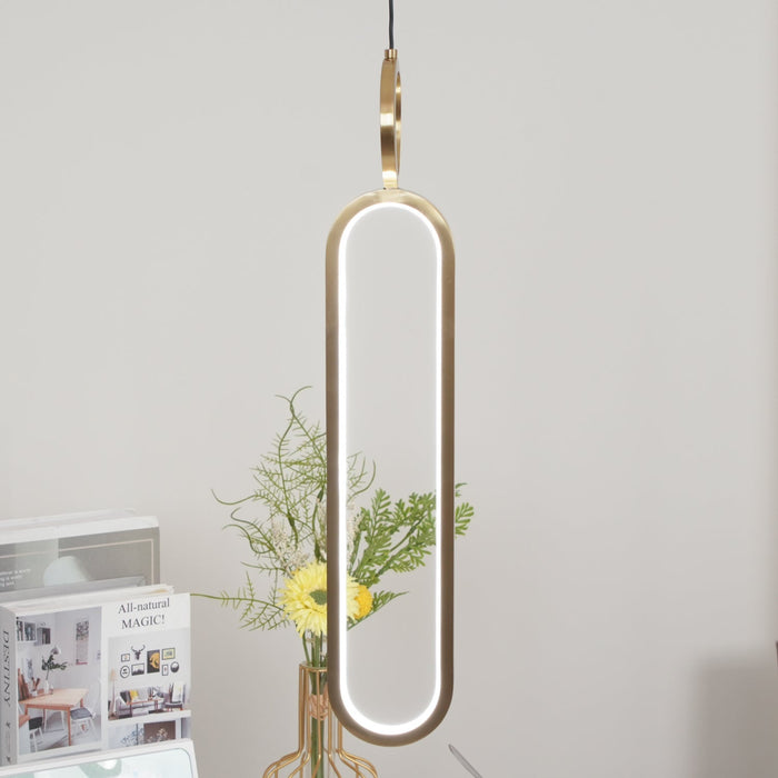 Oval Rings Pendant Light