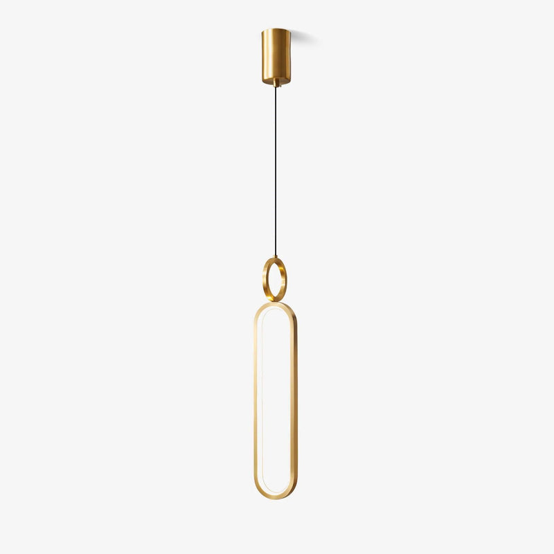 Oval Rings Pendant Light-DWHOME