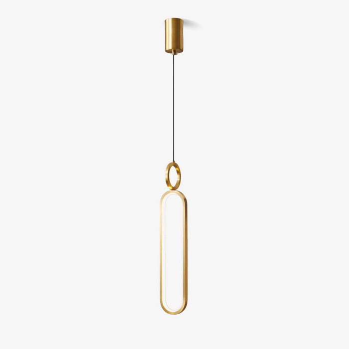 Oval Rings Pendant Light-DWHOME