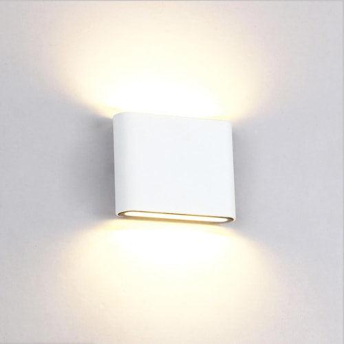 Ovalka Sleek and Slim Outdoor Wall Lamp.