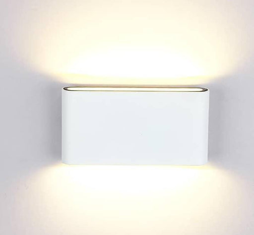 Ovalka Sleek and Slim Outdoor Wall Lamp.