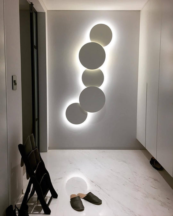 Geometric Disc Wall Lamp-DWHOME