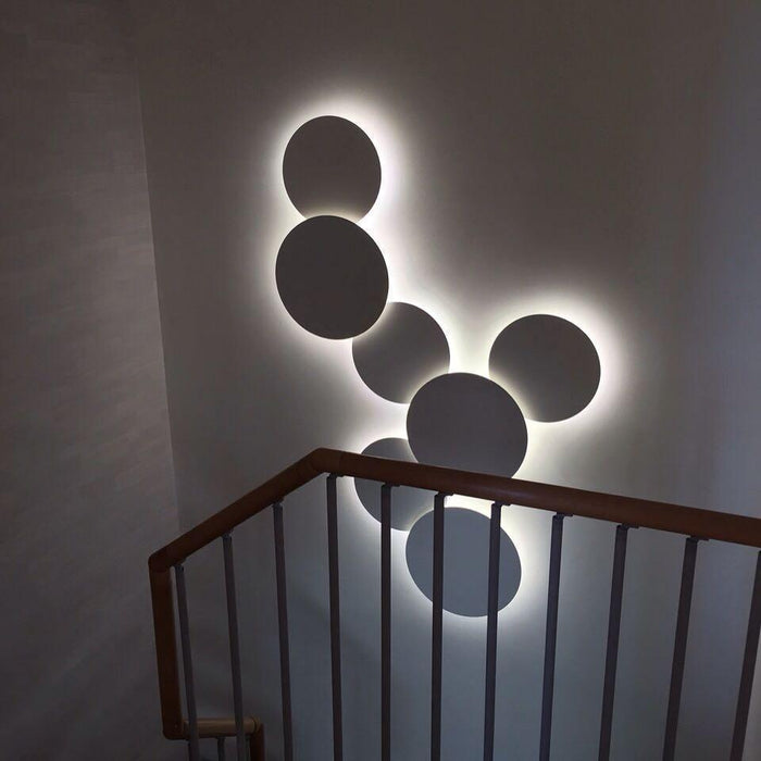 Geometric Disc Wall Lamp-DWHOME