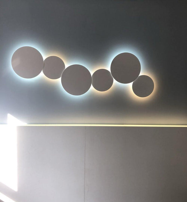 Geometric Disc Wall Lamp.