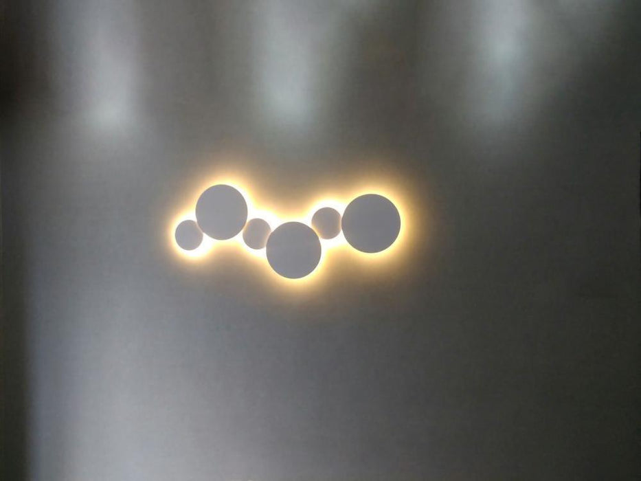 Geometric Disc Wall Lamp-DWHOME