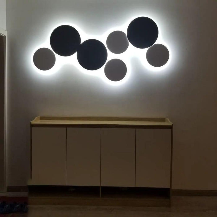 Geometric Disc Wall Lamp-DWHOME