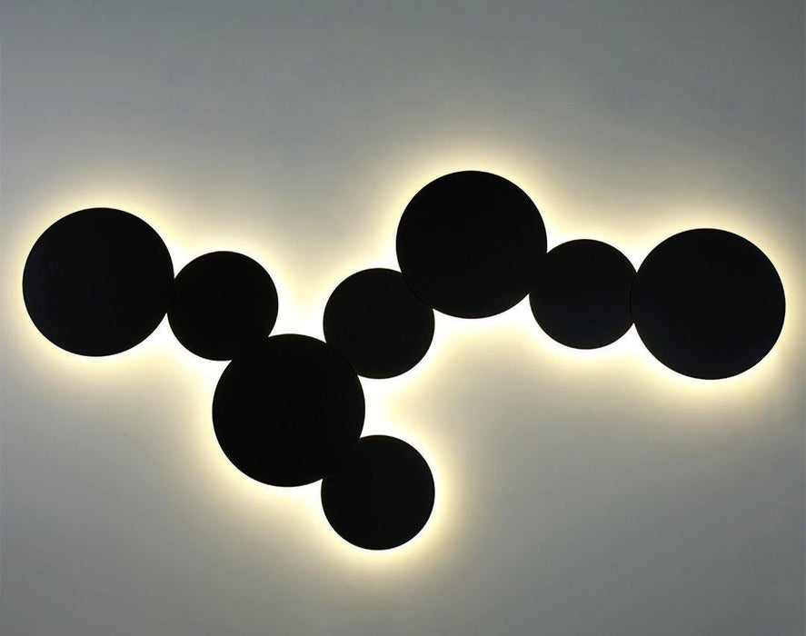 Geometric Disc Wall Lamp.