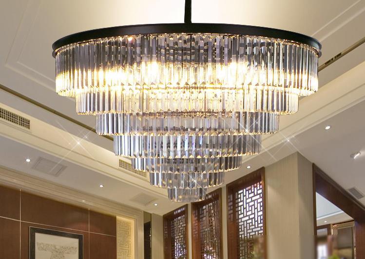 Paciencia Luxury Glam Crystal Islands Chandelier Light.