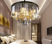 Paciencia Luxury Glam Crystal Islands Chandelier Light-DWHOME