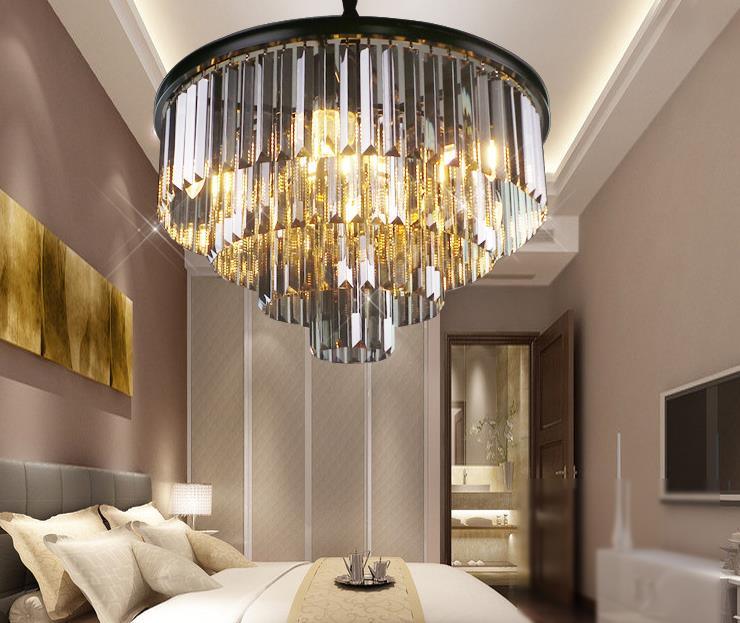 Paciencia Luxury Glam Crystal Islands Chandelier Light.