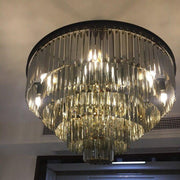 Paciencia Luxury Glam Crystal Islands Chandelier Light-DWHOME