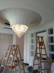 Paciencia Luxury Glam Crystal Islands Chandelier Light-DWHOME