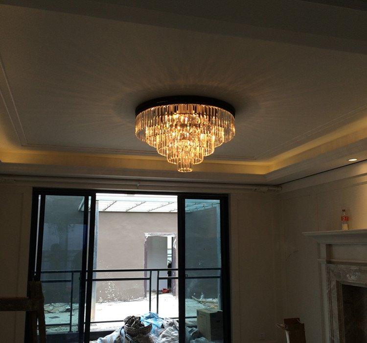 Paciencia Luxury Glam Crystal Islands Chandelier Light.