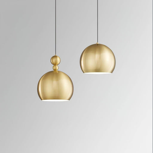 Palla Brass Pendant Lamp.