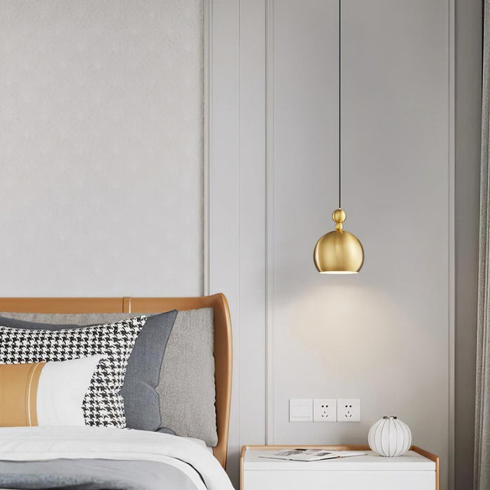 Palla Brass Pendant Lamp-DWHOME