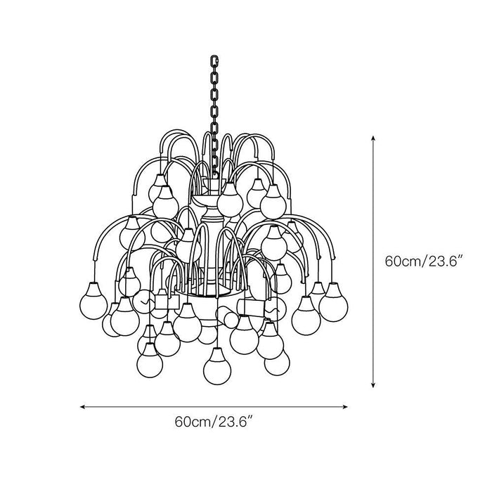 Palwa Murano Chandelier-DWHOME