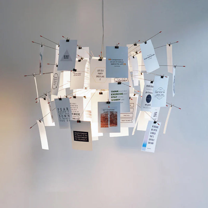 Paper Chandelier